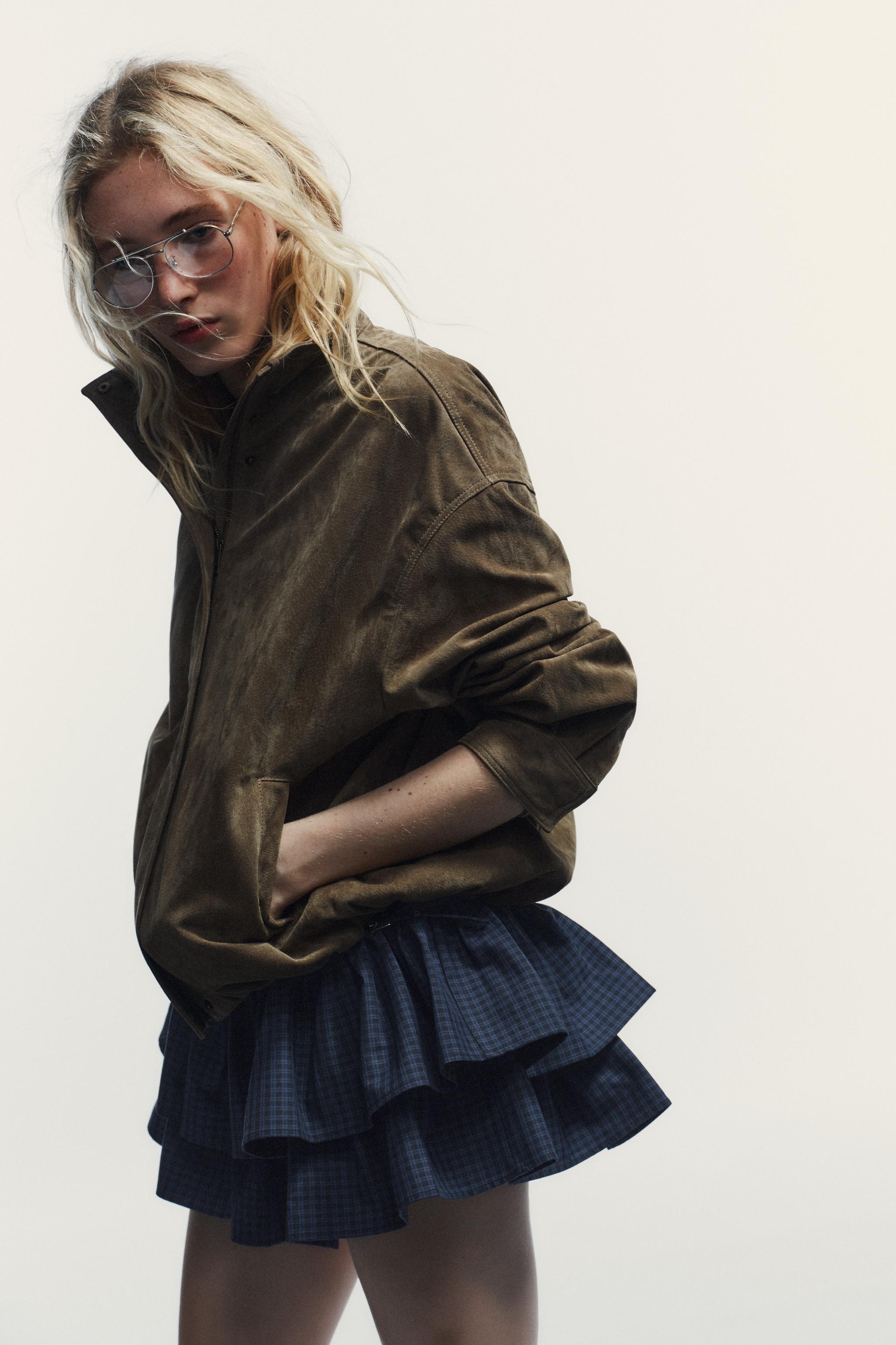 100% SUEDE VOLUME JACKET